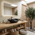 Handcrafted Solid Wood Sink For Bathroom Design Upgrade